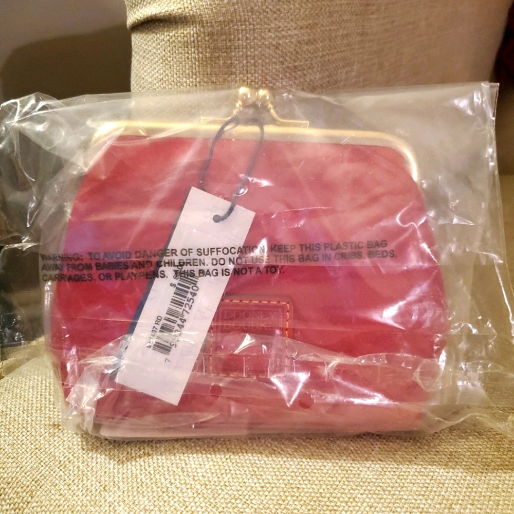 Dooney and Bourke Florentine Large Coin Purse-NWT